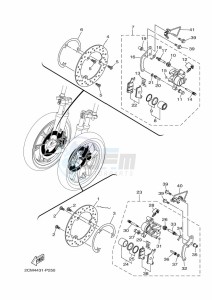 GPD125-A NMAX 125 (BV3C) drawing TAILLIGHT