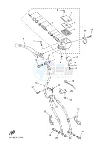 FZ1-N FZ1 (NAKED) 1000 (1EC9) drawing FRONT MASTER CYLINDER