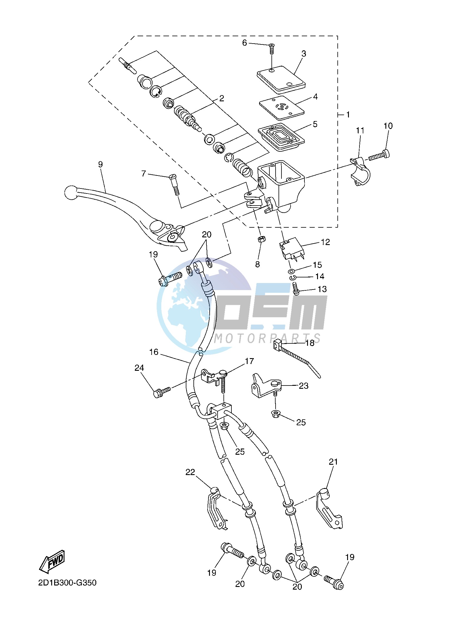 FRONT MASTER CYLINDER