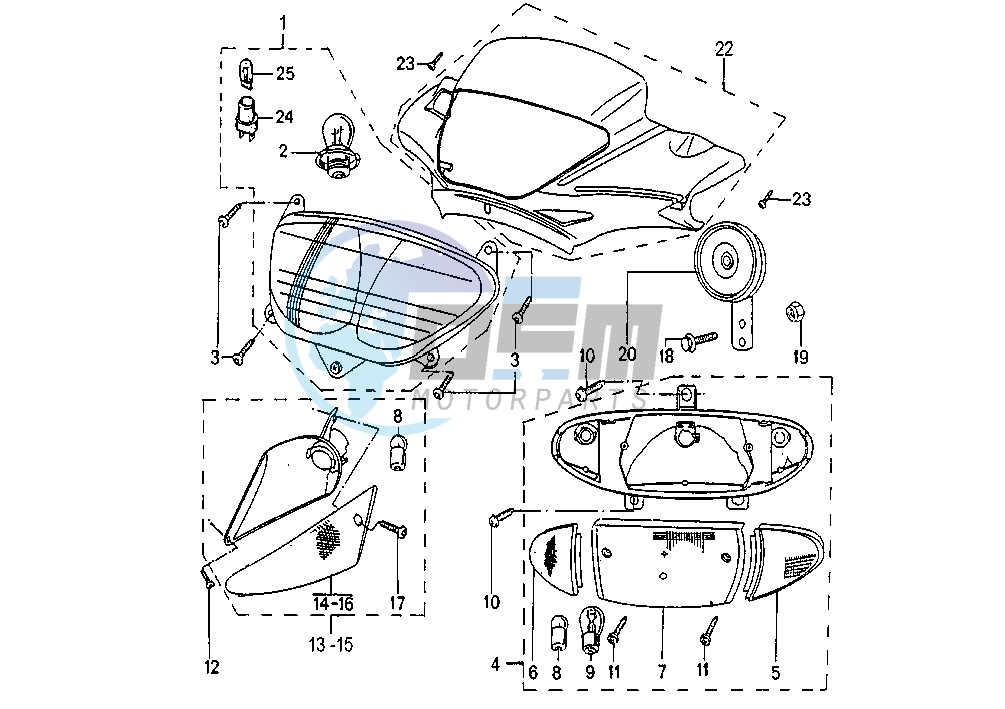 HEADLIGHT-TAILLIGHT VERSION LS