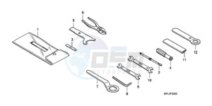 CBR1000RR9 Korea - (KO / MK) drawing TOOLS