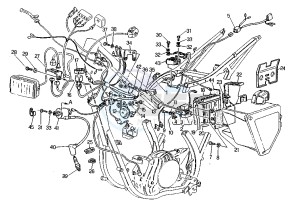 W8 FA 125 drawing WIRING HARNESS