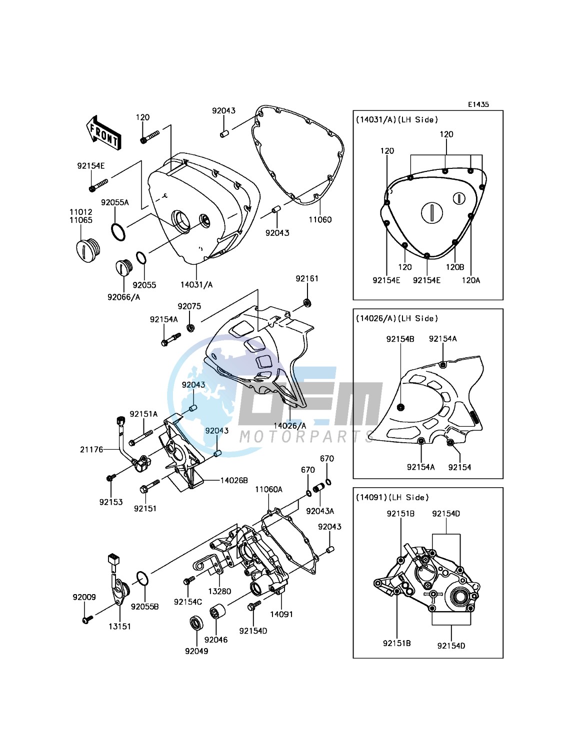 Left Engine Cover(s)