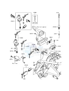 W800 EJ800AGS GB XX (EU ME A(FRICA) drawing Ignition Switch