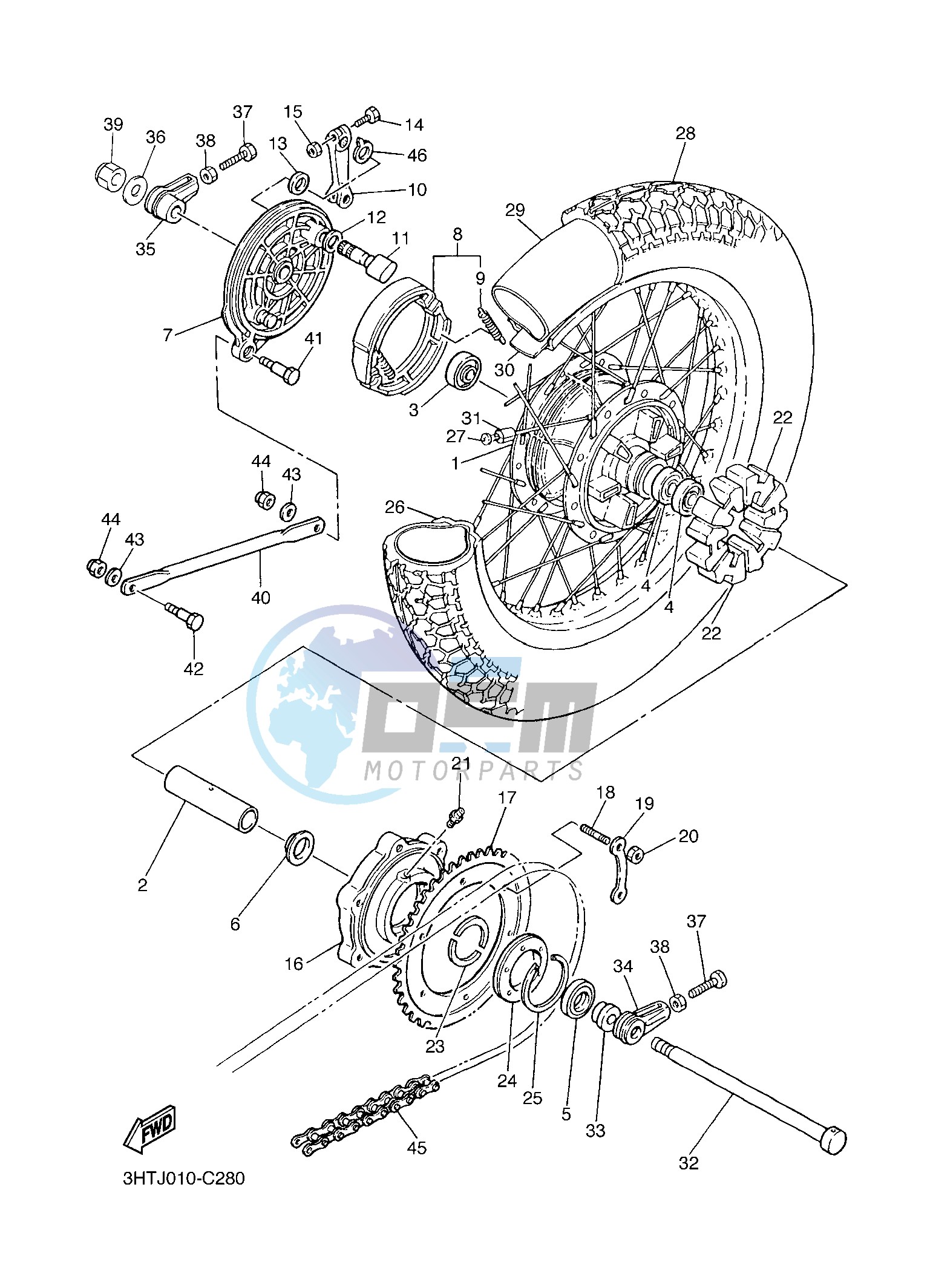 REAR WHEEL