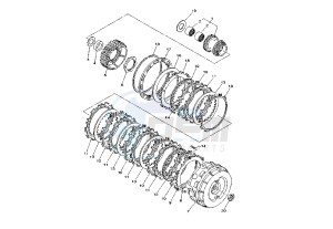 XP T-MAX BLACK MAX 500 drawing CLUTCH