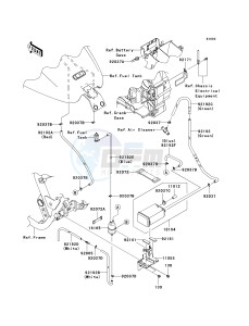 VN 1700 C [VULVAN 1700 NOMAD] (9FA) C9F drawing FUEL EVAPORATIVE SYSTEM-- CA- -