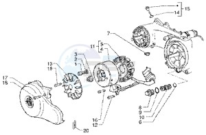 ET4 50 drawing Flywheel magneto