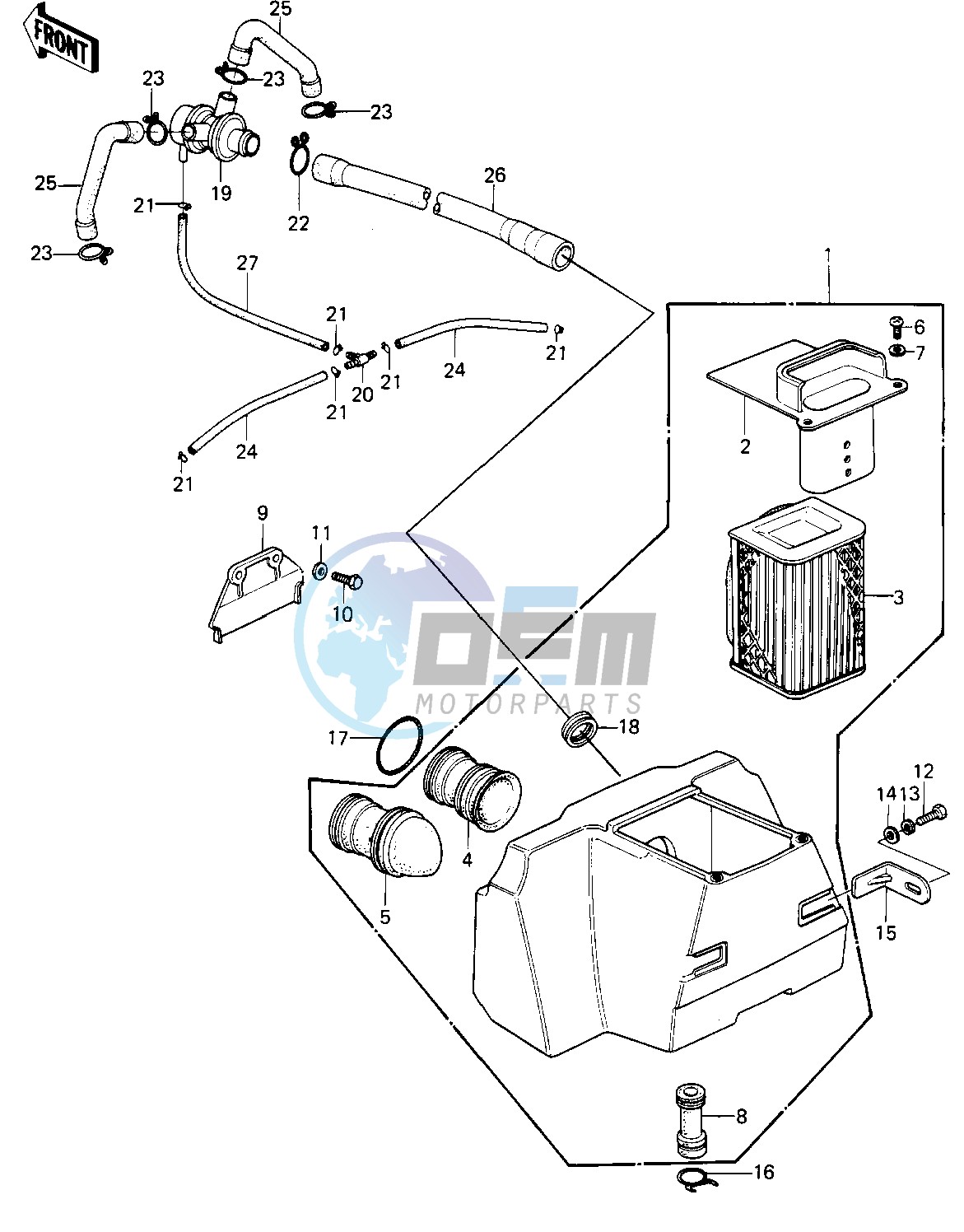 AIR CLEANER -- 80-81 A1_A2- -