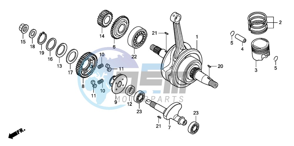 CRANKSHAFT/PISTON