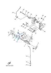 F25DMHL drawing THROTTLE-CONTROL-2