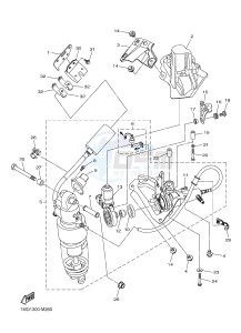 FJR1300-AS (1MD1 1MD2) drawing REAR SUSPENSION