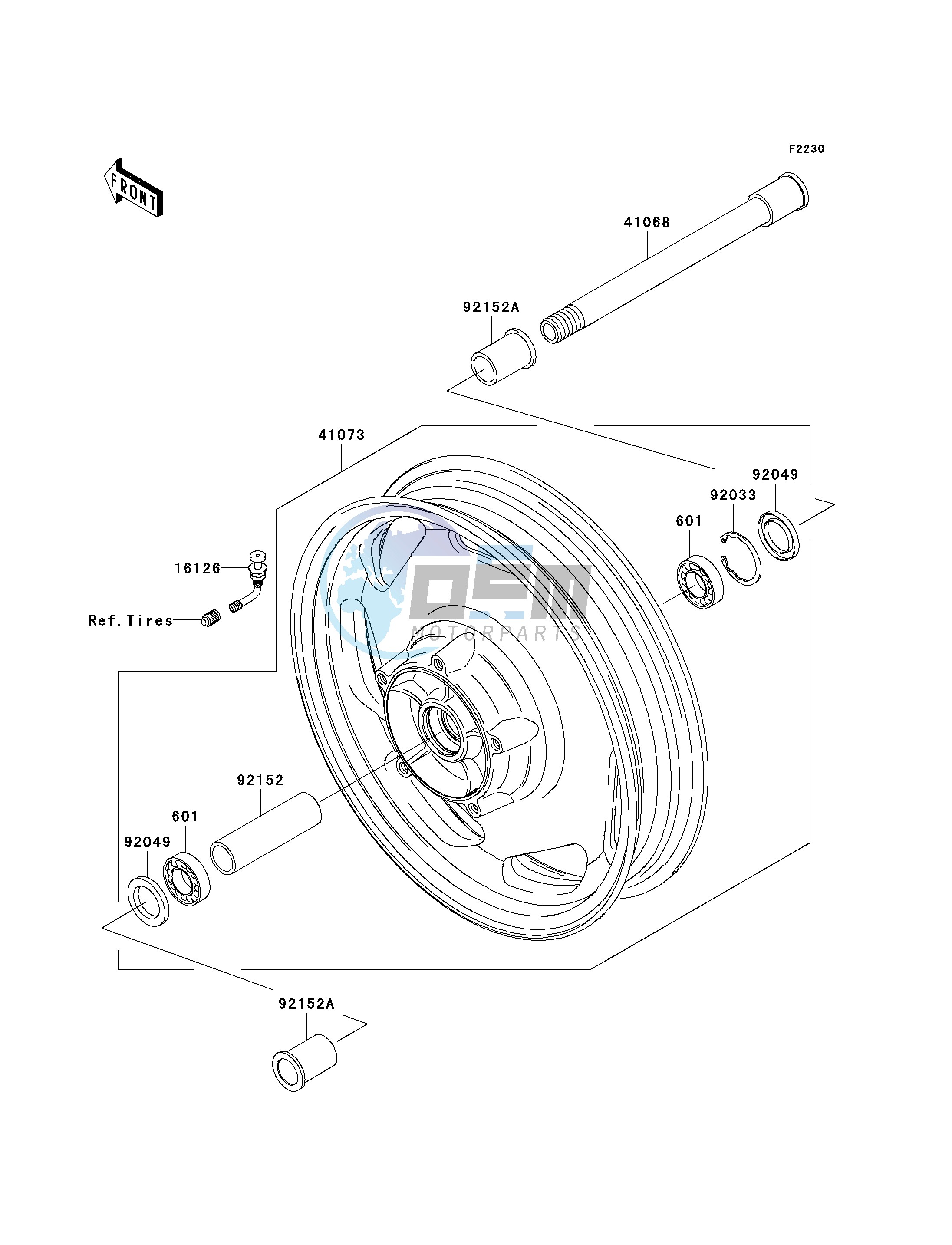 FRONT WHEEL