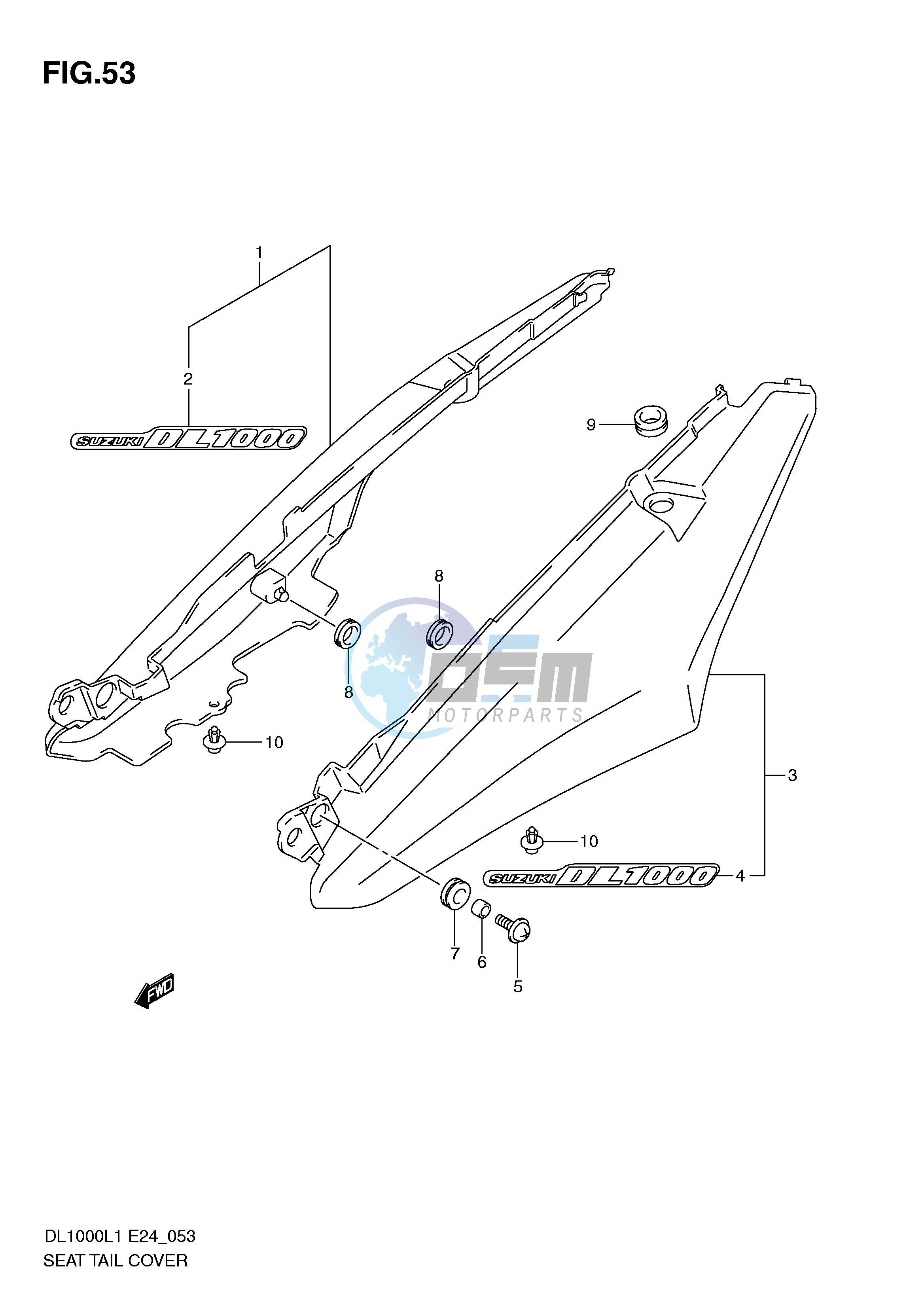 SEAT TAIL COVER