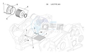 Pegaso 650 ie drawing Oil Filter