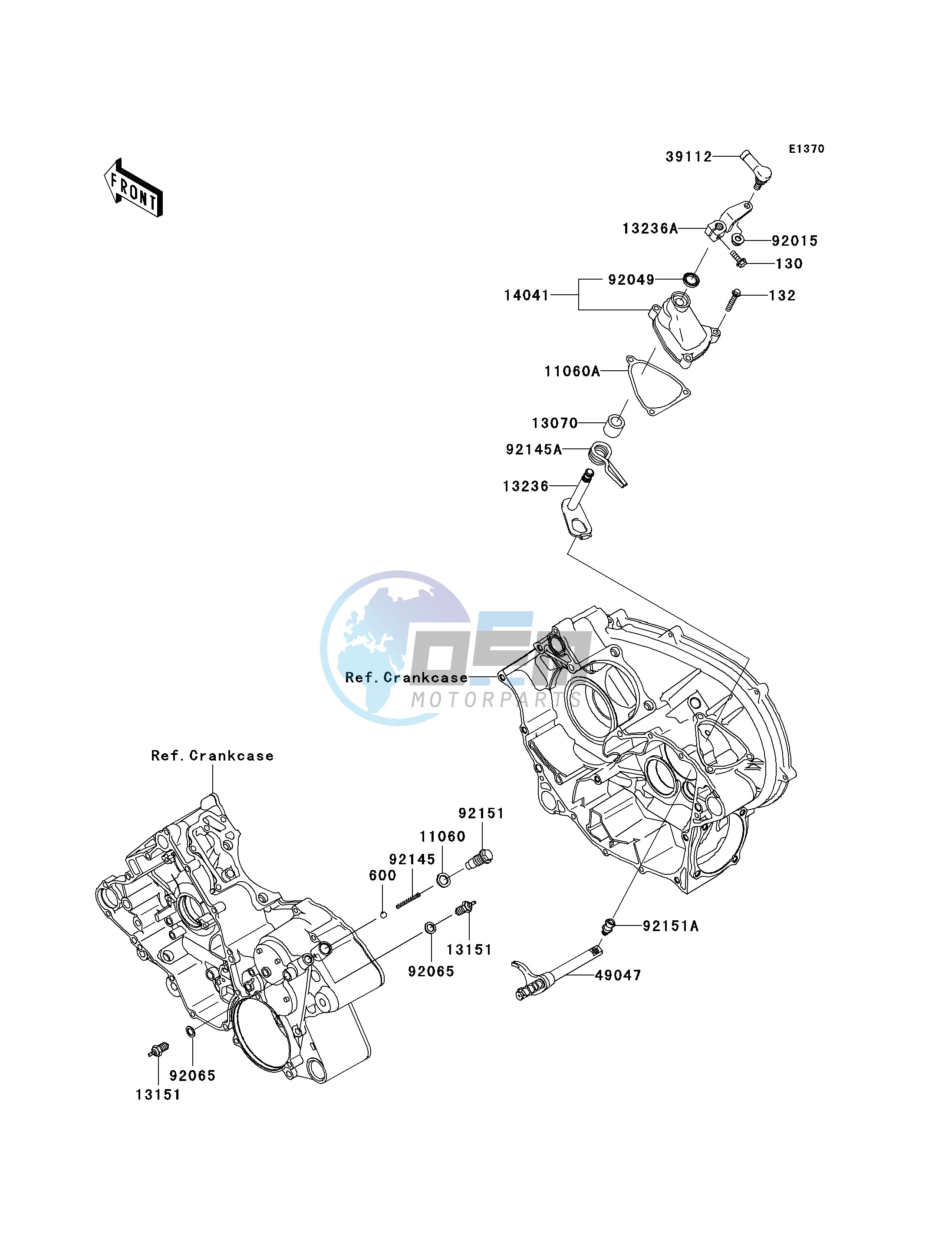 GEAR CHANGE MECHANISM