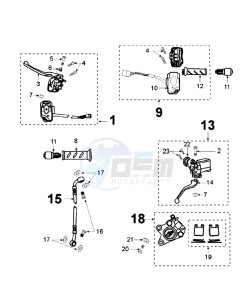 VIVA RSL4 drawing BRAKE SYSTEM