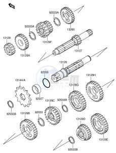 RM65 (E21) drawing TRANSMISSION