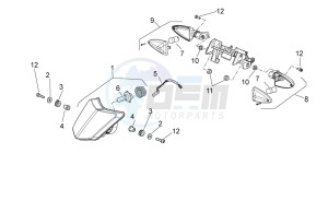 SXV 450 SXV 450-550 STREET LEGAL drawing Front lights