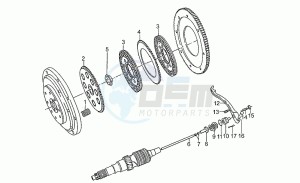 850 T5 Polizia Polizia drawing Clutch