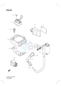 UH125 BURGMAN EU drawing ELECTRICAL