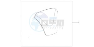 ST1300A9 ED / ABS MME drawing TANK PAD