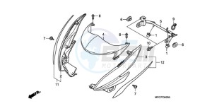 CB600FA9 France - (F / ABS CMF) drawing COWL