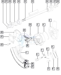 A3_S25 50 drawing Rear wheel I