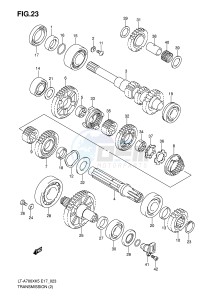 LT-A700X (E17) drawing TRANSMISSION (2)