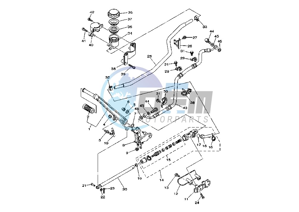 REAR MASTER CYLINDER