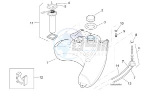 SR 125-150 drawing Fuel Tank