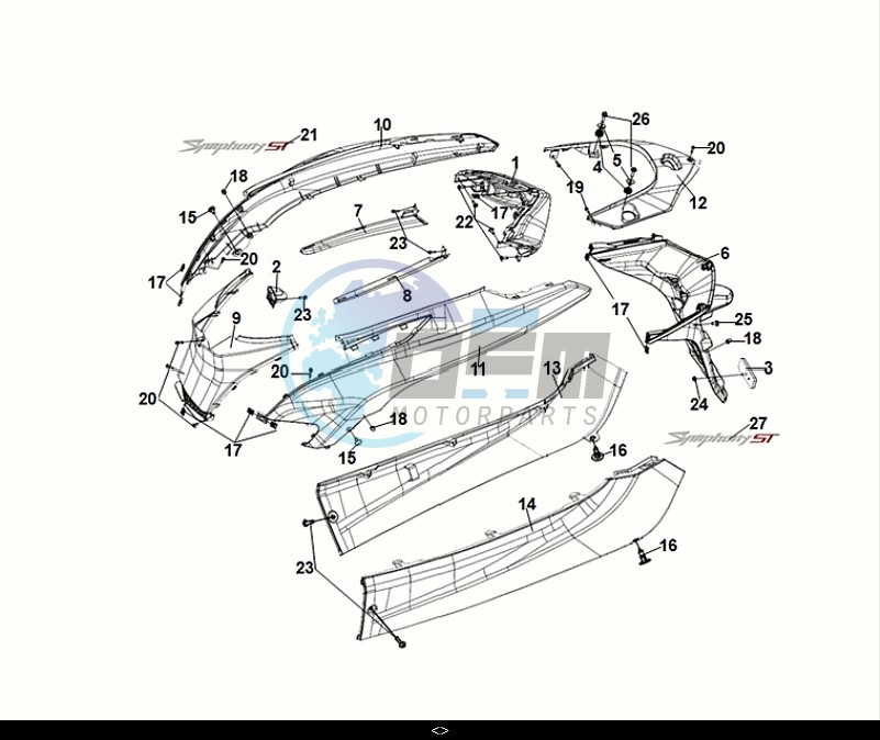 BODY COVER - TAIL LIGHT