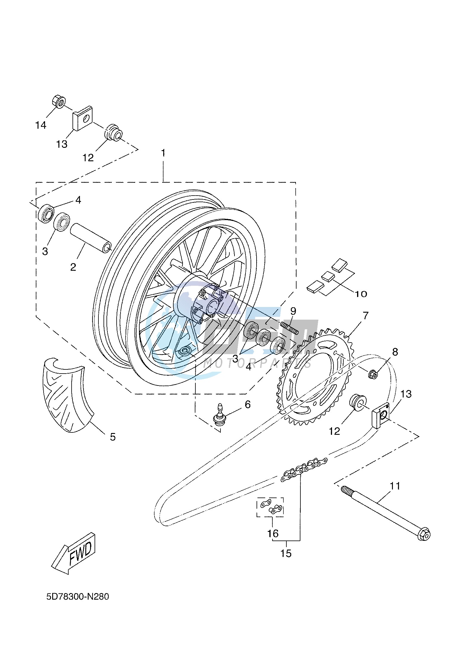 REAR WHEEL