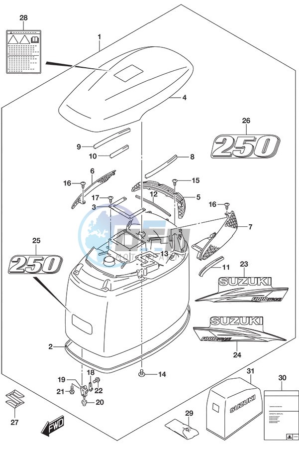 Engine Cover (Black)