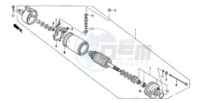 TRX500FM drawing STARTING MOTOR