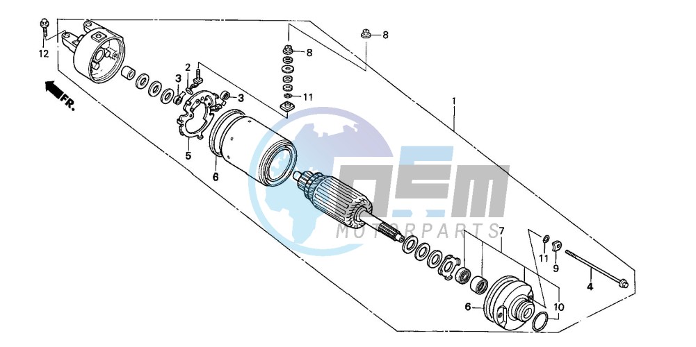 STARTING MOTOR