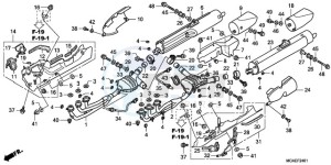 GL18009 Korea - (KO / AB) drawing EXHAUST MUFFLER (EXCEPT G L1800-BR)