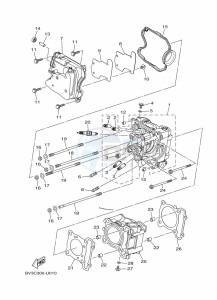 CZD300P-AB XMAX 300 POLICE (BGS4) drawing STEERING