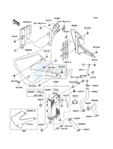 KX85 / KX85 II KX85A8F EU drawing Radiator