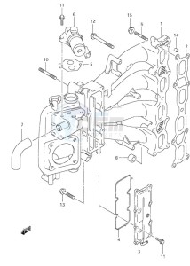 DF 90 drawing Intake Manifold