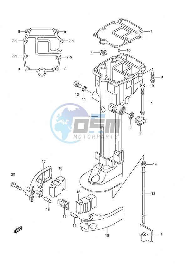 Drive Shaft Housing