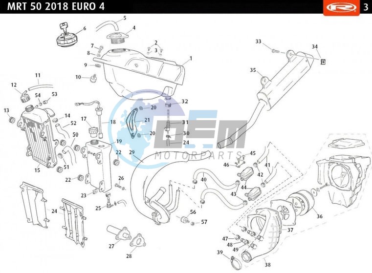 TANK-EXHAUST-RADIATOR