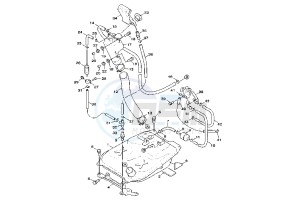 NXC CYGNUS X 125 drawing FUEL TANK