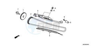 NC700XC drawing CAM CHAIN/ TENSIONER