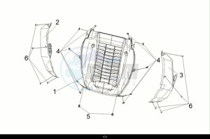 CRUISYM a 125i ABS (LV12W2-EU) (E5) (M1) drawing UNDER SPOILER