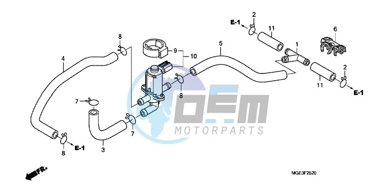 AIR INJECTION CONTROLVALVE