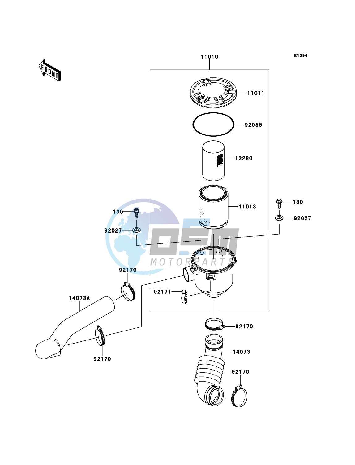 Air Cleaner-Belt Converter