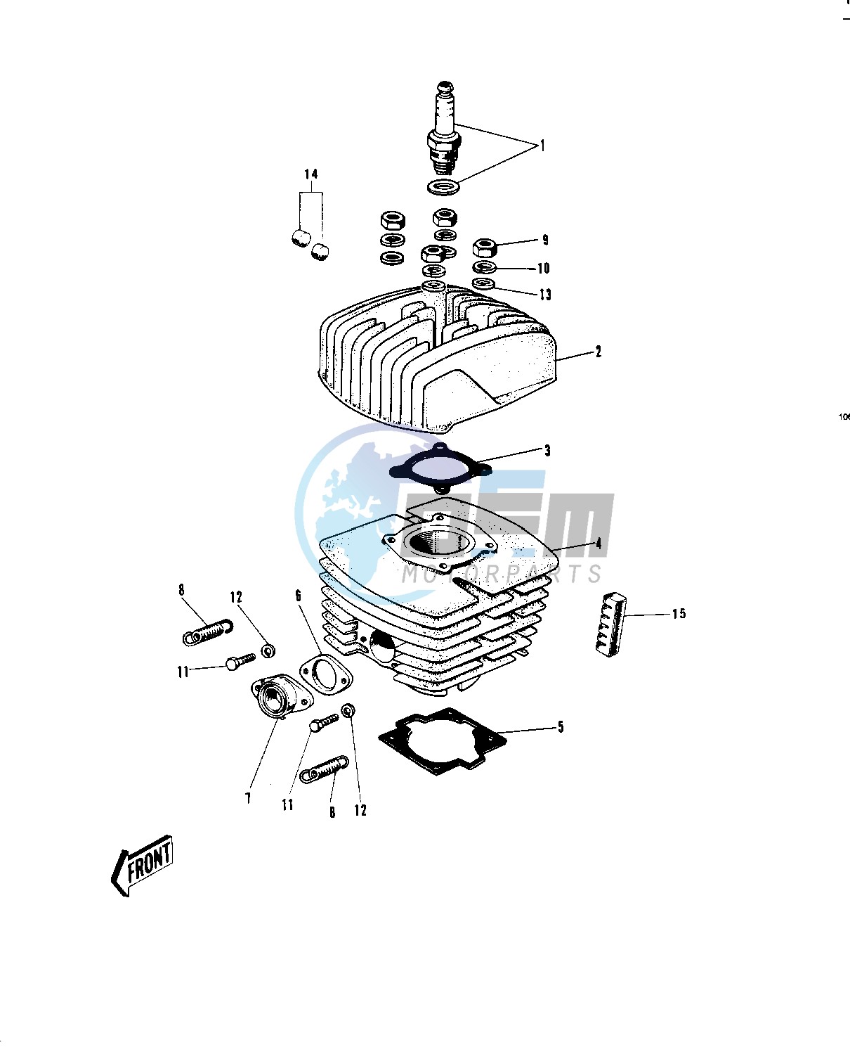 CYLINDER HEAD_CYLINDER -- 70-73- -