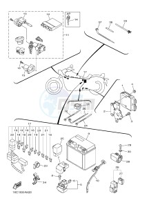 XVS950CUD-A XV950 ABS XV950 R-SPEC (BS58) drawing ELECTRICAL 2