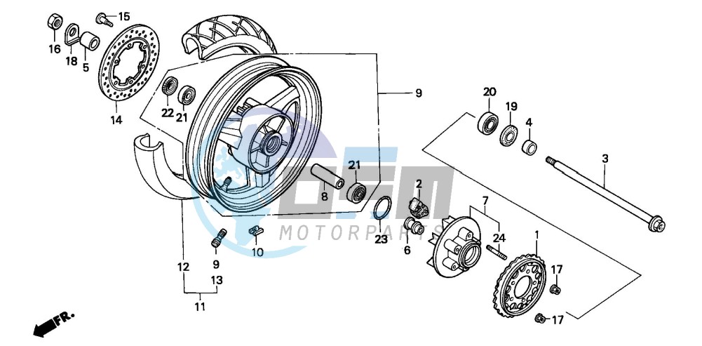 REAR WHEEL